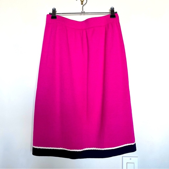 RARE St. John 3 Piece Luxury Purple and Blue Suit Set Size 8 - Picture 9 of 13